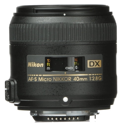 Nikon AF-S DX Micro NIKKOR 40mm f/2.8G Lens (Black) - 2200