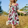 thumbnail image 2 of Floral Dream Sleeveless Dress elegant women's dresses for wedding dresses with long sleeves clothes for women, 2 of 6