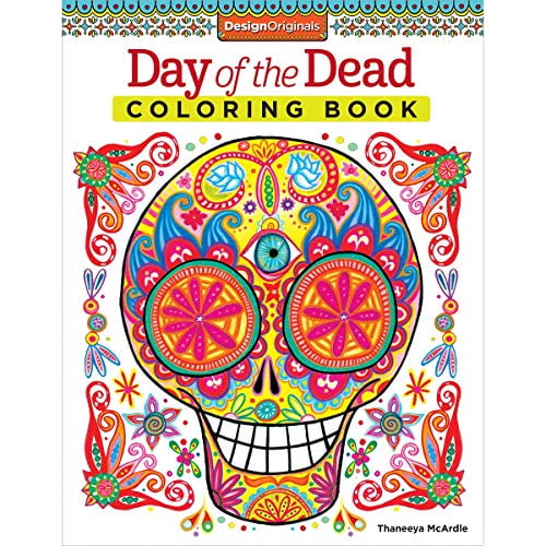 Pre-Owned Day of the Dead Coloring Book (Coloring is Fun): 13 Paperback