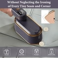 thumbnail image 3 of Travel Steamer for Clothes,1200W Portable Iron,10s Heat Up,Steamer ＆ Iron 2 In 1, Travel Size,Large Ceramic Heat Panel, 3 of 7