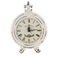 thumbnail image 5 of Simple Life Vintage European Style Table Clock Home Decor White - Style A, 5 of 5