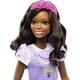 thumbnail image 1 of Barbie Doll for Preschoolers, Black Hair, My First Barbie âBrooklynâ Doll, Kids Toys and Gifts, Plush Poodle, Accessories, Soft Poseable Body Barbie -, 1 of 6