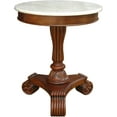 thumbnail image 2 of Anderson Teak ST-139M Bella Side Table with Marble Top, 2 of 2