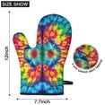 thumbnail image 6 of Vibrant Tie Dye Symmetry Shower Curtain OneSize ,Bathroom Decorative Shower Curtains Set with 12 Hooks,Modern Waterproof Washable Shower Curtain, 6 of 7