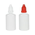 thumbnail image 4 of Uxcell Plastic 50ml/1.7 oz Small Mouth Drop Bottle White/Red, 1 Set, 4 of 6