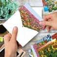 thumbnail image 6 of The Best Card Company - 20 Assorted Blank Plant Cards Boxed (4 x 5.12 Inch) (10 Designs, 2 Each) - Super Blooms AM7175OCB-B2x10, 6 of 9
