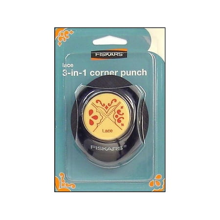 Fiskars Craft Punch 3-In-1 Pkg Lace