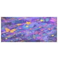 thumbnail image 2 of BZSMCE Acrylic 4 Compartments Pencil Holder Organizer Makeup Brush Holder In Starry Butterfly Night Pattern, 2 of 6