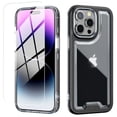 thumbnail image 1 of Funda MYBAT Lux para iPhone 14 PRO Negra con mica de Cristal MYBAT Lux, 1 of 7