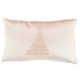 thumbnail image 3 of SAFAVIEH Enchanted Evergreen Novelty Pillow, 12" x 20", Peach, 3 of 3