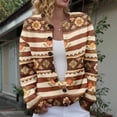 thumbnail image 2 of Kaondbfi Cardigan for Women, Button Down Cardigan Sweater Long Sleeve Sweaters Casual Trendy Fall Tops Coat Womens Winter Coat, 2 of 7