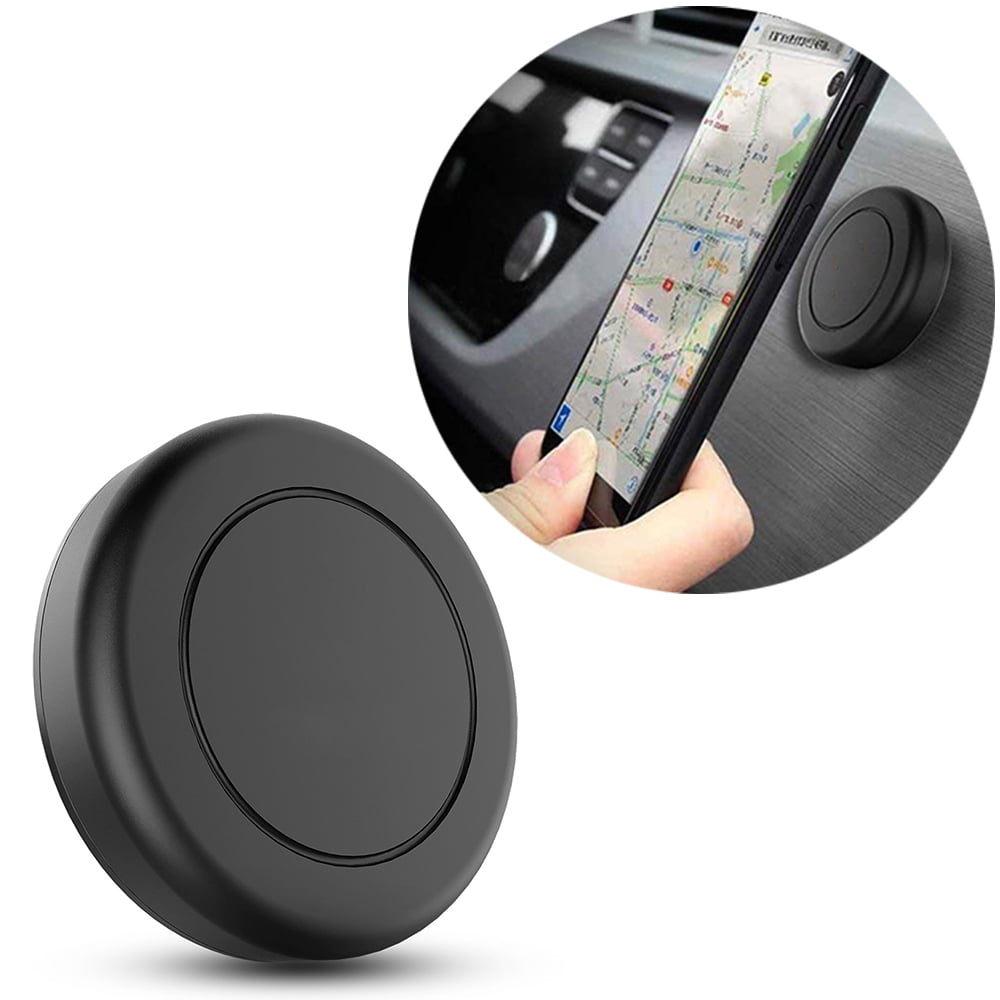 Extra Slim Universal Stick on Flat Dashboard Smartphone Magnetic Car Mount Holde 