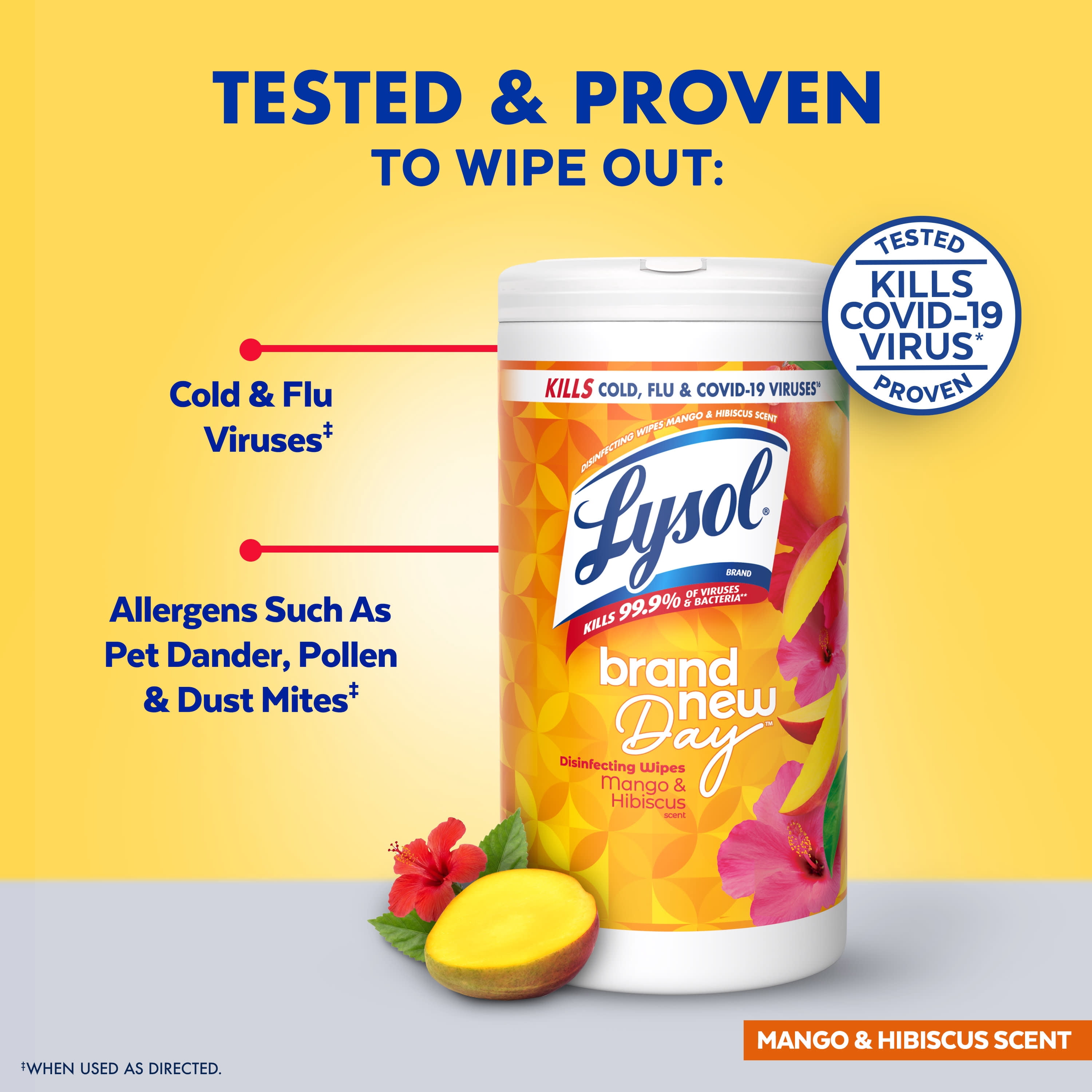 (3 pack) Lysol Disinfecting Wipes, All Purpose Cleaner, Multi Surface Antibacterial Cleaning Wipes, Cleaning Supplies, Lavender + Mango Scents, 80 Count Each (Pack of 2)