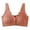 43#Vermilion, variant on Daisy Bras, 2025 Upgrade Front Closure Bra Cotton Bra Daisy Bras for Older Women, Comfortable Bra No Underwire Plus Size Bra