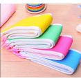 thumbnail image 1 of 5pcs（79*8.3cm） Double Sided Shower Exfoliating Back Scrub Scrubbing Strap Body Bath Sponge, 1 of 5
