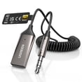 thumbnail image 1 of Adaptador Bluetooth para coche UGREEN Aux a Bluetooth 6.0 con LDAC, 1 of 8