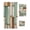 Brown, Green, variant on Brown Pink Vintage Towel Set of 3, Soft Microfiber Bath Towels, Hand Towel, Washcloths, Retro Farmhouse Elegant Pastoral Quick-Dry Absorbent Towels for Bathroom Kitchen Hotel Beach Gym Spa