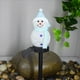 thumbnail image 2 of 2X MuñEco de Nieve Luces Solares Navidad con Energía Solar LED MuñEco de Nieve Decoración de Luz Lámparas de Estaca de Jardín Al Aire Libre Navidad Azul, 2 of 2