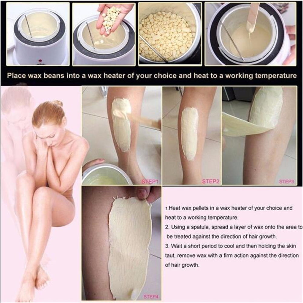 Stardget Wax Warmer Hair Removal Kit With Hard Wax Beans And Wax