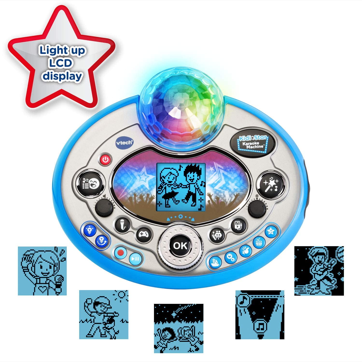 VTech - Brandclub - VTech Kidi Star Karaoke System 2 Mics with Mic
