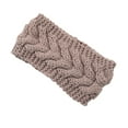 thumbnail image 1 of Guardoinrt Bandeau d'Hiver pour Femmes, Protecteur de Tête Élastique, Cache-Oreilles Chaud, Style Simple, Accessoires pour Cheveux, Camée Marron, 1 of 8