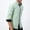 #015-Green, variant on Mens Business Long Sleeve Dress Shirt Color Block Cotton Lapel Slim Fit Casual Fashion For Daily Wear Commute Cross Border Apparel