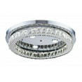 thumbnail image 2 of Bethel International LED Flush Mount Chrome Stainless Steel & Crystal, 2 of 2