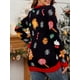 thumbnail image 4 of Suéter feo Suéter navideño Suéter navideño para mujer Suéter de árbol de Navidad Suéter de Año Nuevo Jersey de manga larga Otoño Invierno 40909, 4 of 5