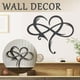 thumbnail image 2 of Decoración de pared de Metal diseño único-arte de la pared decoración de la habitación amor eterno corazón infinito decoración de arte del hierro decoración de interiores Tan Jianjun unisex, 2 of 2