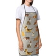 thumbnail image 4 of Pofeuu Cute Dog Print Aprons with Pockets, Cute Aprons for Kitchen, Cooking, Server, Barber, Chef Apron, 4 of 7