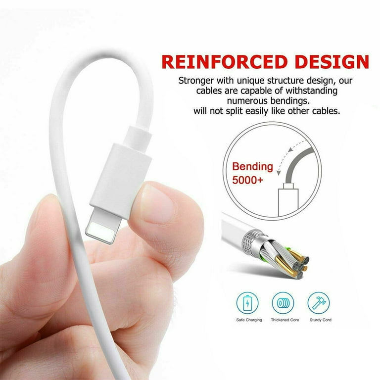 4 in 1 Magnetic Charging Cable for Apple Watch, iPhone, Android Phones &  Pods - Type C, 3.3ft