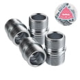 thumbnail image 3 of MasteelfCA DOITOOL 4pcs Carbon Steel Double Head Shelf Support Nut Rack Nut Connectors Replacement Storage Shelves Parts, 3 of 9