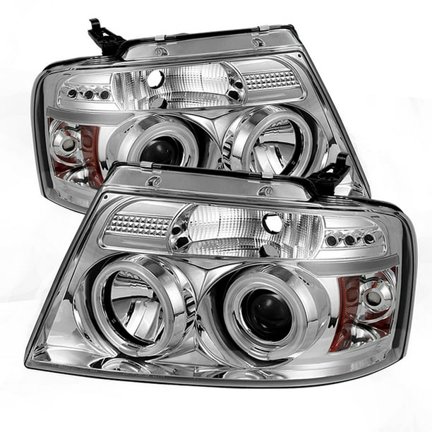 Spyder Ford F150 0408 Projector Headlights Version 2 CCFL Halo
