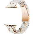 thumbnail image 5 of KOMI Band Replacement for Apple Watch 49mm 45mm 44mm 42mm 41mm 40mm 38mm Women Men Fashion Resin Wirstband Bracelet Strap for iWatch Ultra 2/1 Series 9 8 7 6 SE 5 4 3 2 1, 5 of 6