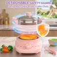 thumbnail image 6 of 42 PCS Kids Cooking Set Real for Ages 8-12, Real Mini Kitchen Tools with Stove Burner & Safe Knife, Montessori Cooking Toys for Boys & Girls, Easy Beginner Cooking Gift – pink, 6 of 10