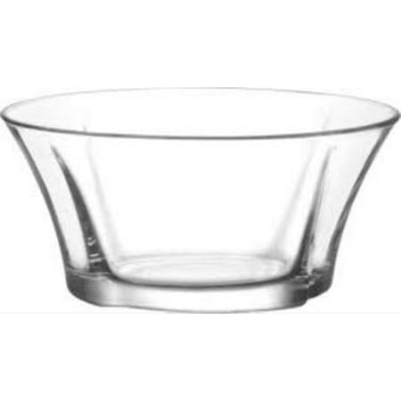LAV 10.25 Ounce Glass Bowls | Beautiful Geometric Round Shape, Made from Thick, Durable Glass, Great for Dessert, Condiments, Candies and More, Microwave and Dishwasher Safe, 6 Piece Set