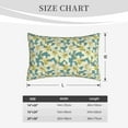 thumbnail image 4 of Daiia Lilies Flowers Bedding Waterproof Pillow Protector Zippered Queen – Bed Bug Proof Pillow Encasement-16"x24", 4 of 6
