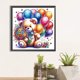thumbnail image 4 of Pintura de diamante 5D DIY Taladro parcial con forma especial Cumpleaños Oso de peluche 30x30cm, 4 of 9