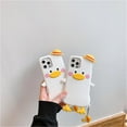 thumbnail image 6 of 3D Cartoon Case Compatible with iPhone 11 Pro Max, Cute Cool Fun Soft Silicone Bumper Case Protective Cover (Duck with Hat, iPhone 11 Pro Max), 6 of 14