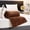 Dark Brown, variant on Soft Velvet Blanket For Bed Couch And Nap Cozy Thick Flannel Throw For All Season Comfort And Warmth 70x100cm, 100 cm×70 cm, Mustard Yellow