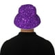 thumbnail image 5 of Balery Purple Glitter Sombreros para el sol para hombre y mujer, sombrero de pescador con UPF 50+, 5 of 6