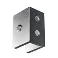 thumbnail image 3 of 4pcs Glass Clamp Bathroom Staircase Handrail Glass Fence Bracket Aluminum Alloy Flat Base, 3 of 8