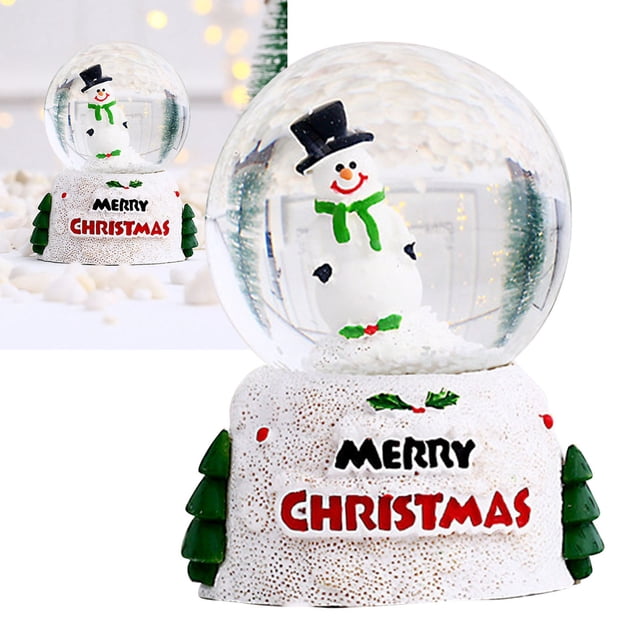 Bola de cristal de Navidad, bola de cristal brillante de Navidad Bola de cristal brillante de Navidad Decoración de bola de cristal brillante Confiabilidad excepcional