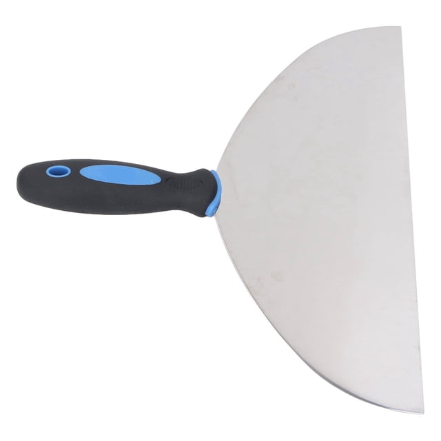 Stainless Steel Paint Scraper 8 Inch Blade Comfortable Handle Hanging Hole for Putty Wallpaper Paint Plaster 0122 Model