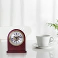 thumbnail image 4 of SIEYIO Classic Retro Alarm Clock Solid Wood Roman Digital Manual Adjustment for Time Cl, 4 of 7