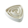 thumbnail image 1 of Cuenco triangular para entrenamiento de comida lenta para perros, cachorros, gatitos, alimentación de alimentos para mascotas, evita la asfixia, comedero para perros, color Beige Rojo Verde Cocina, Decoración y Otros, 1 of 5