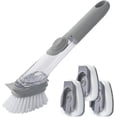 thumbnail image 1 of Cepillo lavavajillas 3 en 1 con dispensador de detergente, 1 of 5