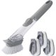 thumbnail image 1 of Cepillo lavavajillas 3 en 1 con dispensador de detergente, 1 of 5