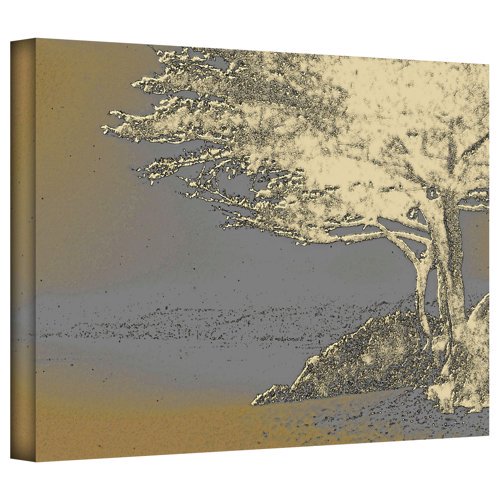 Linda Parker "Tree On Beach" Gallery-Wrapped Canvas