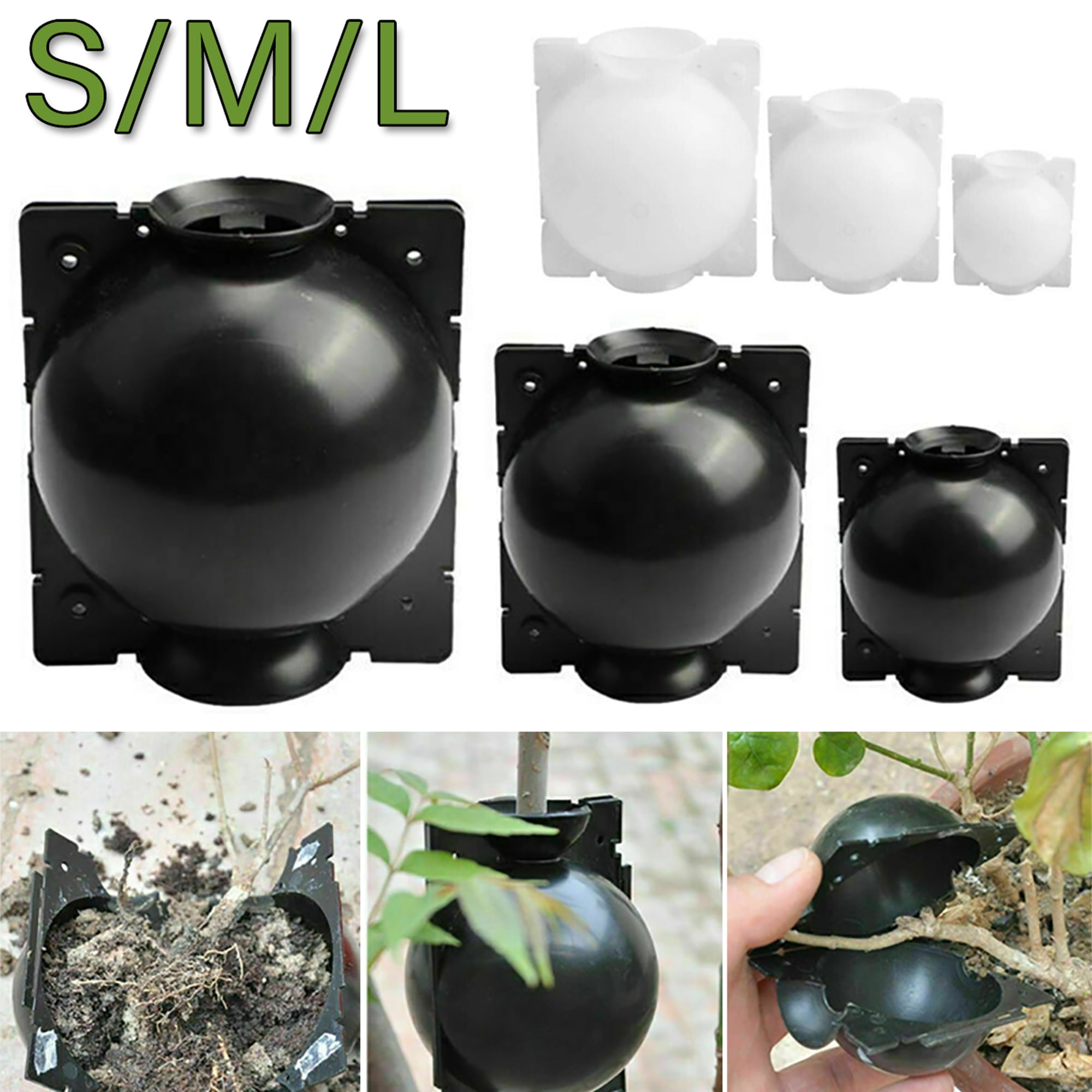 Plant Rooting Device High Pressure Propagation Ball 5-12cm Growing Box I3L5